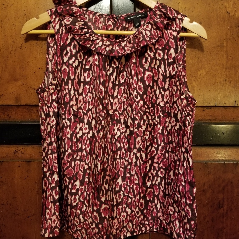 Banana Republic Leopard Print Top